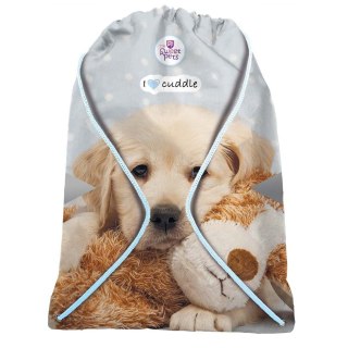 Beniamin Plecak (worek) na sznurkach pies niebieski Beniamin