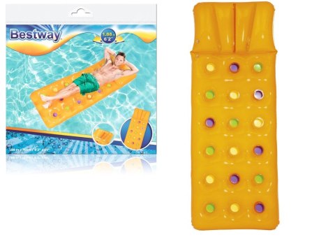 Best Way Materac dmuchany Żółty 188 x 71 cm Best Way (9682)