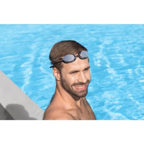 Best Way Okulary pływackie Lustrzane Czarne Best Way (16229/21066)