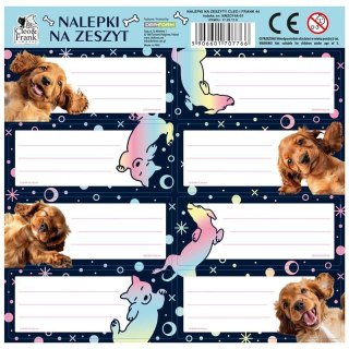 Derform Naklejka na zeszyt Cleo i Frank Derform (NNZCF44)