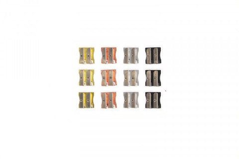 Interdruk Temperówka Interdruk Satin Gold podwójna mix metal Interdruk Temperówka Interdruk Satin Gold podwójna mix metal
