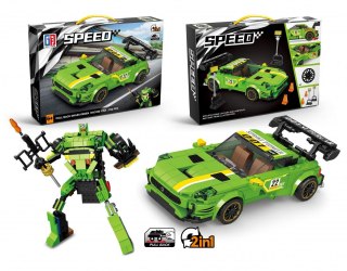 Lean Klocki konstrukcyjne auto robot 2w1 Lean (23572)