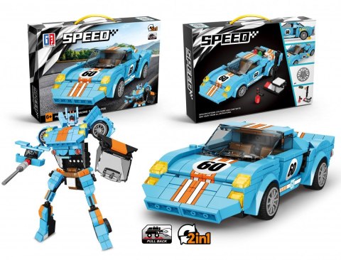 Lean Klocki konstrukcyjne Lean auto robot 2w1 (23576) Lean Klocki konstrukcyjne Lean auto robot 2w1 (23576)