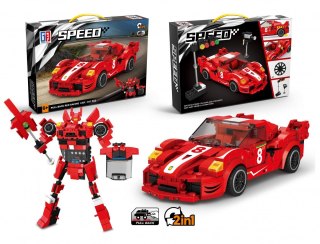 Lean Klocki konstrukcyjne auto robot 2w1 Lean (23577)