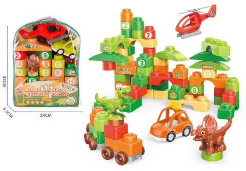 Lean Klocki konstrukcyjne Lean dino 49 el. (23504) Lean Klocki konstrukcyjne Lean dino 49 el. (23504)