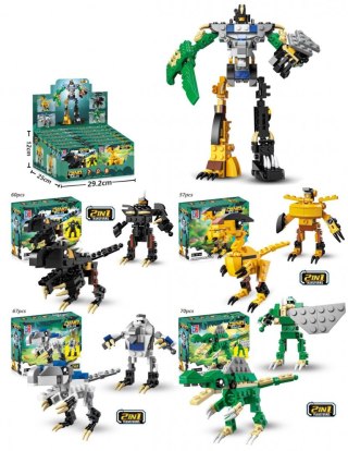 Lean Klocki konstrukcyjne dinozaury 2w1 Lean (23561)