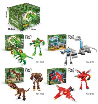 Lean Klocki konstrukcyjne dinozaury 2w1 Lean (23564)