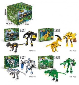 Lean Klocki konstrukcyjne dinozaury 2w1 Lean (23566)