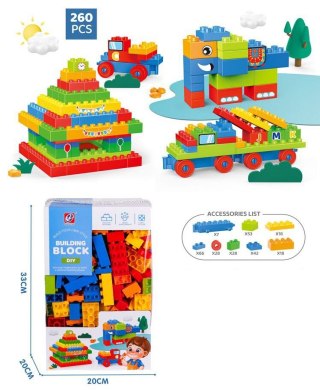 Lean Klocki konstrukcyjne kolor 260 el. Lean (23518)