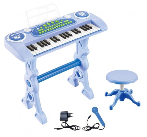 Lean Pianino elektryczne z krzesełkiem niebieskie Lean (23405)