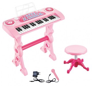 Lean Pianino elektryczne z krzesełkiem różowe Lean (23404)