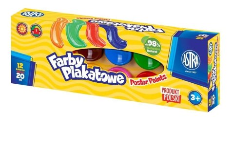 Mona Farby plakatowe Mona kolor: różne 20ml 12 kolor. Mona Farby plakatowe Mona kolor: różne 20ml 12 kolor.