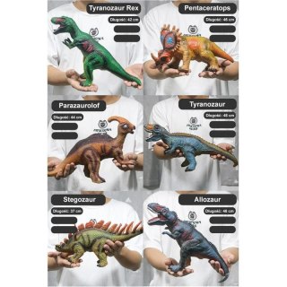 Trifox Figurka DINOZAUR GUMOWY Z GŁOSEM 6 WZORÓW Trifox (A-1109)