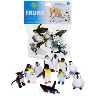 Trifox Figurka ZWIERZĘTA PINGWINY 12 SZTUK Trifox (A-0973)