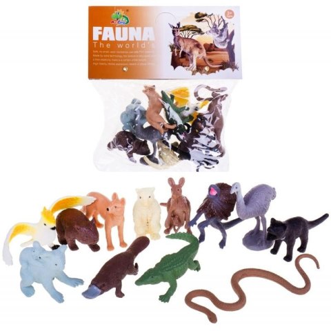 Trifox Figurka ZWIERZĘTA ZOO AUSTRALIA 12 SZTUK Trifox (A-0971)