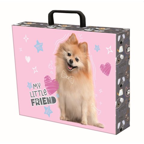 Unipap Teczka kartonowa na zatrzask My Little Friend Sweet Pomeranian mix Unipap