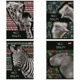 Unipap Zeszyt Unipap Wild Beauty A5 60k. 70g linia