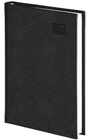 Wokół Nas Kalendarz książkowy (terminarz) 400 STRON CZARNY ALUMINIUM STANDARD A4 Wokół Nas (237 A4DB)