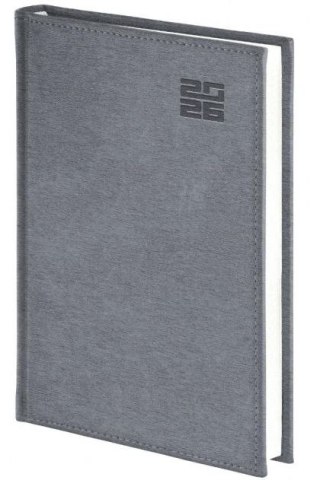 Wokół Nas Kalendarz książkowy (terminarz) 400 STRON SREBRNY ALUMINIUM STANDARD A4 Wokół Nas (237 A4DB)