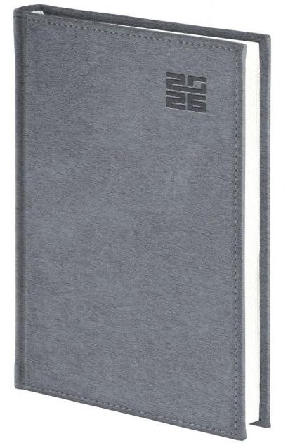 Wokół Nas Kalendarz książkowy (terminarz) 400 STRON SREBRNY ALUMINIUM STANDARD A4 Wokół Nas (237 A4DB)