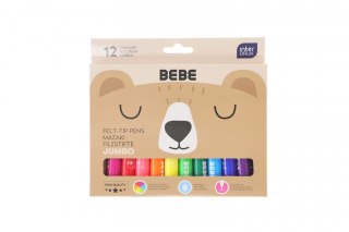 Bebe Flamaster BEBE FRIENDS 12 kol. Bebe