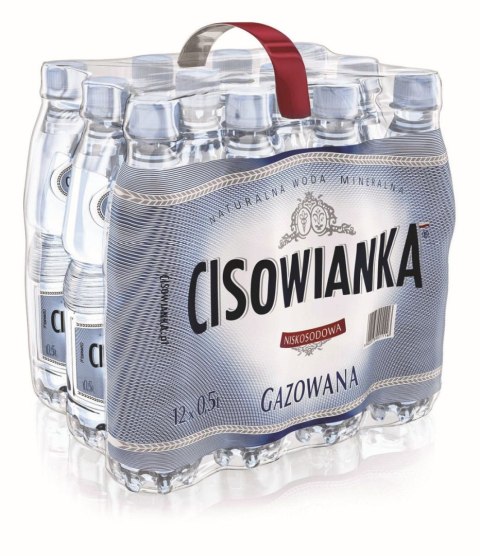 Cisowianka Woda Cisowianka 0,5 L GAZOWANA