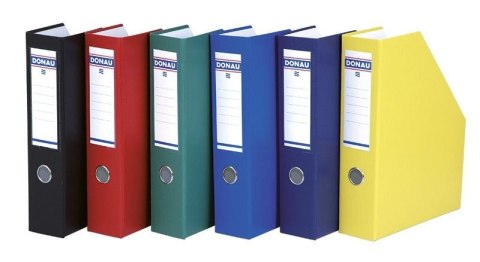 Donau Pojemnik na dokumenty pionowy A4 zielony karton pokryty folią [mm:] 320x245x 75 Donau (3949001PL-06)