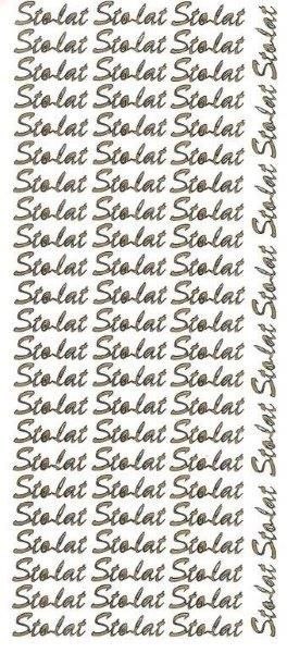 Farro Naklejka (nalepka) Sto lat złote Farro (009)