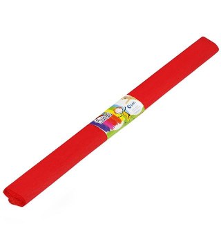 Fiorello Bibuła marszczona czerwona 50mm x 200mm Fiorello (170-1607)