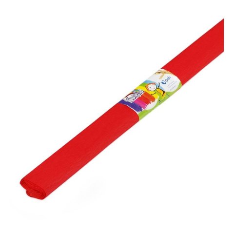 Fiorello Bibuła marszczona czerwona 50mm x 200mm Fiorello (170-1607)