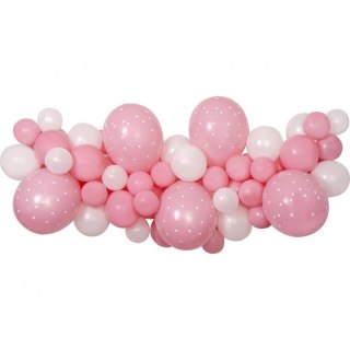 Godan Girlanda balonowa baby pink, 65 szt. Godan (031355)