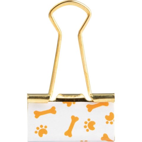 Happy Color Klipsy do spinania dokumentów CAT&DOG, metal 6 szt Happy Color (HA 4821 01CD-WP6)