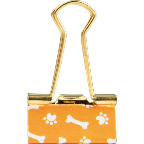 Happy Color Klipsy do spinania dokumentów CAT&DOG, metal 6 szt Happy Color (HA 4821 01CD-WP6)