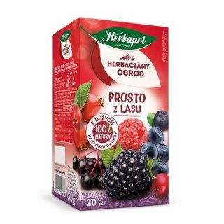 Herbapol Herbata Herbaciany Ogród owocowo-ziołowa prosto z lasu 20 saszetek Herbapol