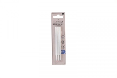 Interdruk Wkład do długopisu wymazywalny 3szt wkład niebieski 0,5mm Interdruk