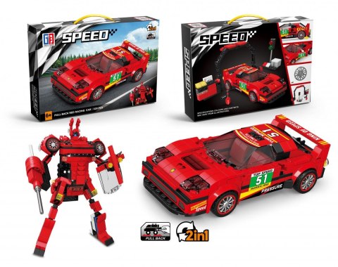 Lean Klocki konstrukcyjne Lean auto robot 2w1 (23571) Lean Klocki konstrukcyjne Lean auto robot 2w1 (23571)