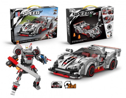 Lean Klocki konstrukcyjne Lean auto robot 2w1 (23575) Lean Klocki konstrukcyjne Lean auto robot 2w1 (23575)