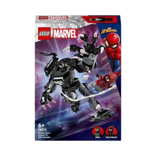 Lego Klocki konstrukcyjne Super Heroes Mechaniczna zbroja Venoma vs. Miles Morales Lego (76276)