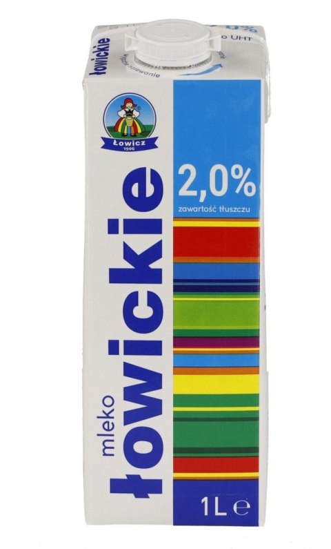 Łowickie MLEKO ŁOWICKIE 2% 1L