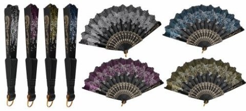 Mega Creative Wachlarz koronkowy Mega Creative (556654)