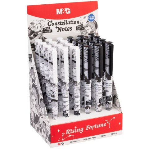 Mg Długopis wielofunkcyjny żelowy wkład niebieski 0,5mm Mg (MG AGPB6371)