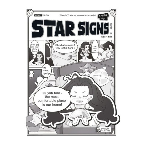 Mg Notes (notatnik) A5 40k. krata Mg (MG APNGC040)