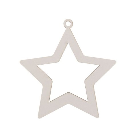 Sadpex Bombki Gwiazdka 6 drewniana Sadpex (DCH63b)