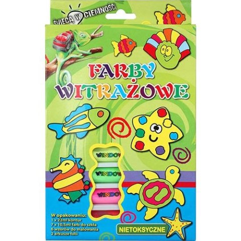 Titanum Farba do malowania na szkle 10,5ml 7 kolor. Titanum (4037)