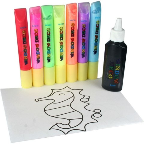 Titanum Farba do malowania na szkle 10,5ml 7 kolor. Titanum (4037)