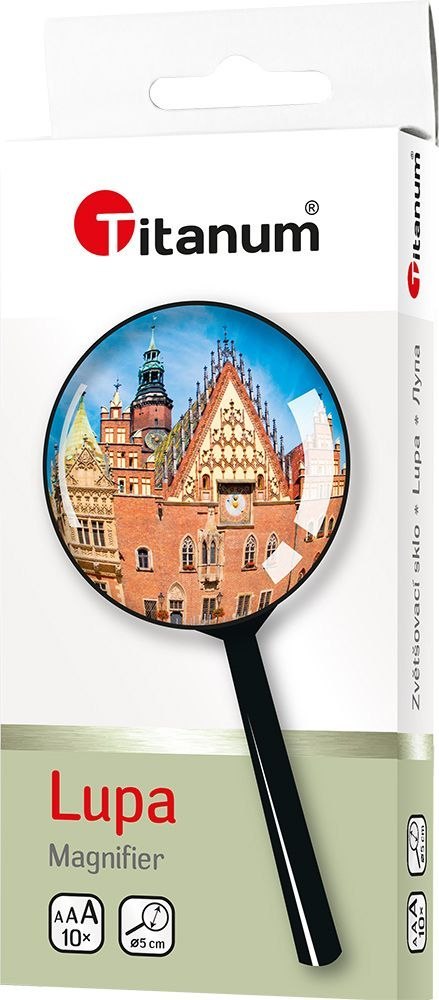 Titanum Lupa Titanum Ø50 mm powiększenie 10-krotne