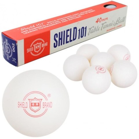 Trifox Piłka do tenisa stołowego 6 szt., Shield Trifox (A-1120)