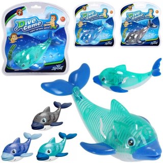 Trifox Zabawka do kąpieli delfin do nurkowania ze światłem Trifox (A-0637)