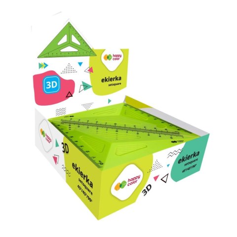 Happy Color Ekierka Happy Color (HA 2512 6090-3D)