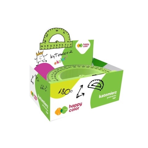 Happy Color Kątomierz 10cm Happy Color (HA 2511 0180-KK)